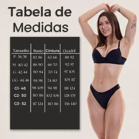 Tabela de medidas